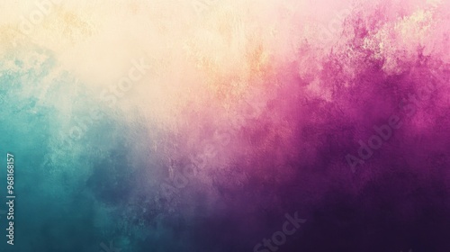 A blurry background, a digital painting, abstract illusionism, deep purple, slate gray, cream beige, and bright crimson, gradient and patterns wallpaper, grainy poster art