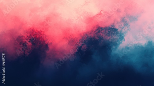 Abstract Illusionism with a Blurry Background and Intricate Gradient Patterns in a Digital Painting for Modern Wallpaper and Artistic Poster Design