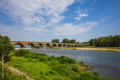 Le pont de la Loire à Nevers