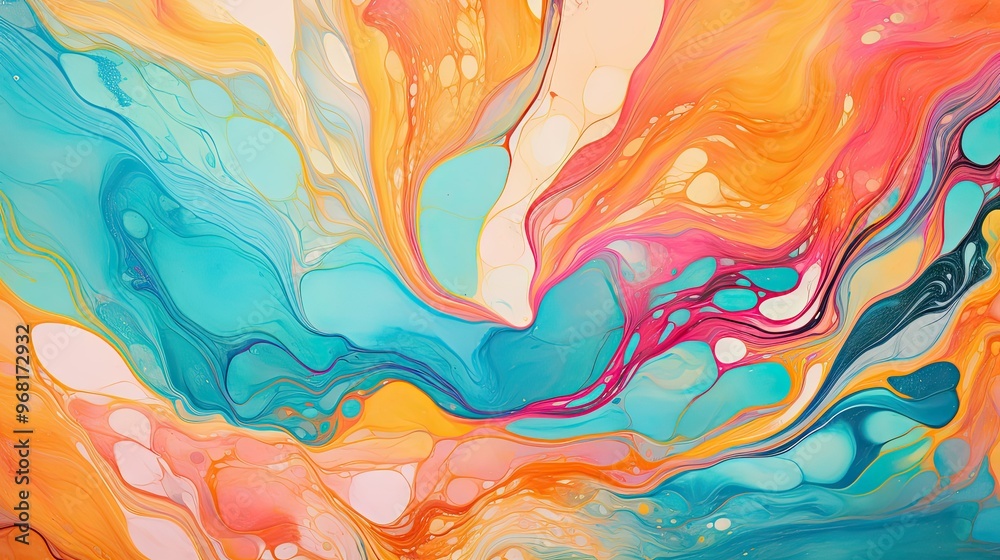 Abstract Swirls of Color Abstract Swirls of Color