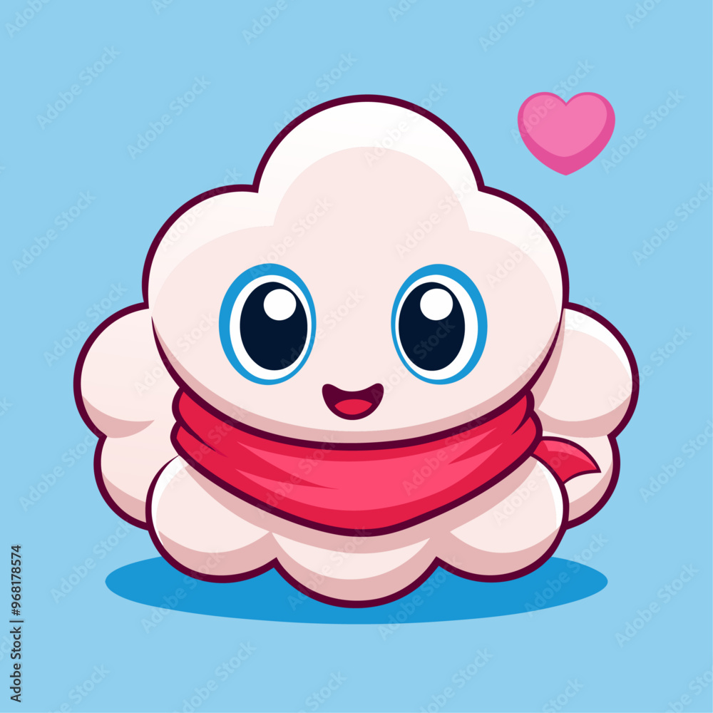 Obraz premium cute cloud design. vactor design.