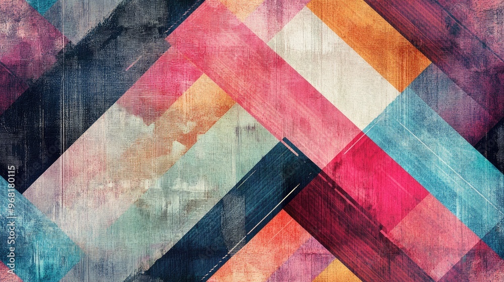 Abstract background texture featuring intersecting striped illustrations and a multicolored pattern suitable for artwork fabric garment web themes template wallpapers digital paintings or concept Abstract background texture featuring intersecting striped illustrations and a multicolored pattern suitable for artwork fabric garment web themes template wallpapers digital paintings or concept