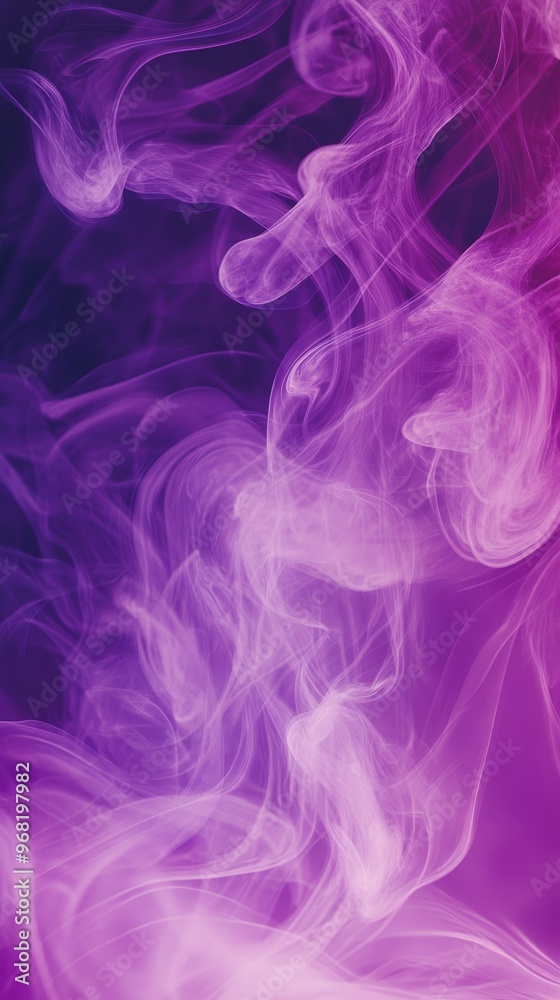 Purple and pink smoke swirling in abstract patterns Purple and pink smoke swirling in abstract patterns