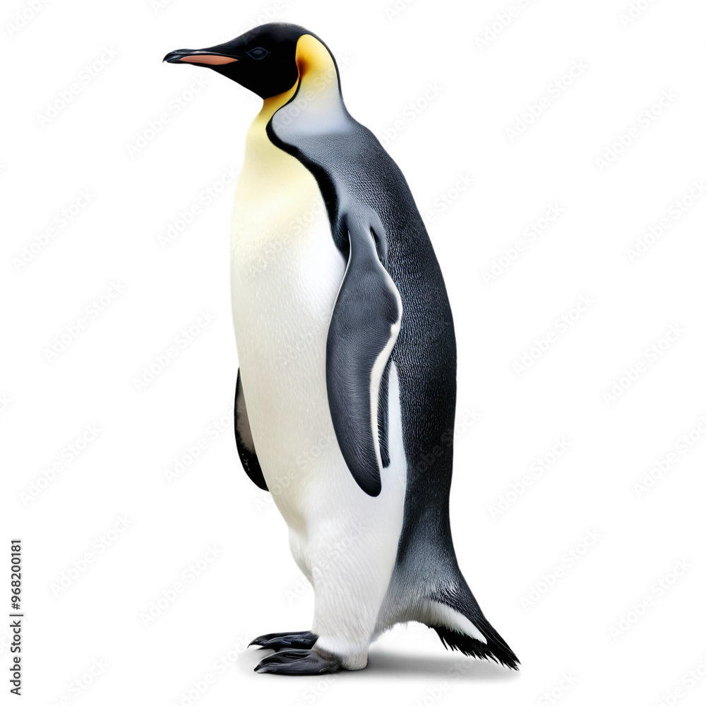 Fototapeta premium penguin on transparent background