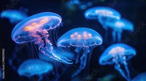 Glowing Jellyfish