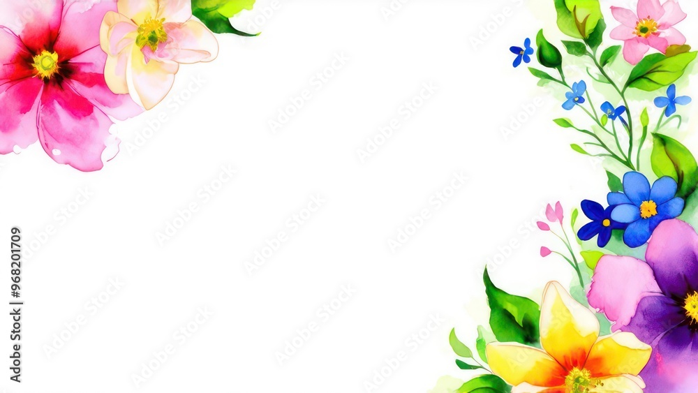 Beautiful light background for a wedding greeting card with delicate spring flowers Beautiful light background for a wedding greeting card with delicate spring flowers