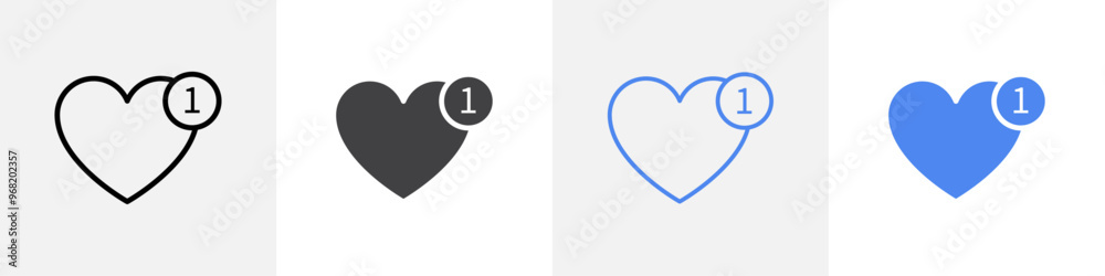 like notification icon vector set use for web ui or app like notification icon vector set use for web ui or app