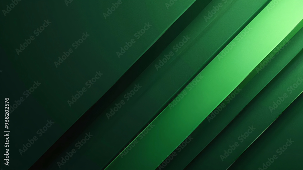 Obraz premium Green Diagonal Lines Pattern