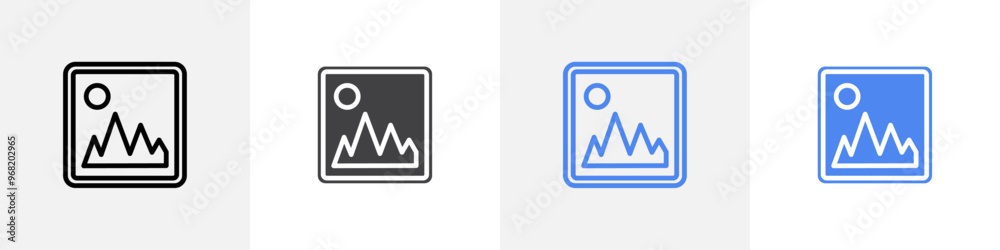 phone gallery icon vector set use for web ui or app phone gallery icon vector set use for web ui or app