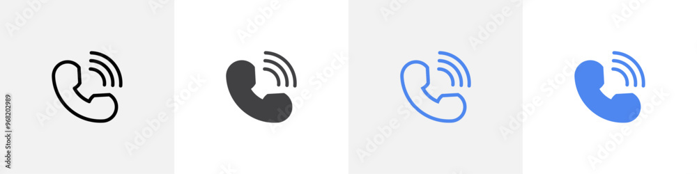 phone icon vector set use for web ui or app phone icon vector set use for web ui or app