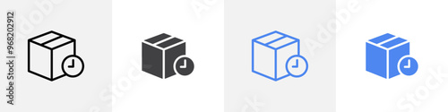 order made icon vector set use for web ui or app