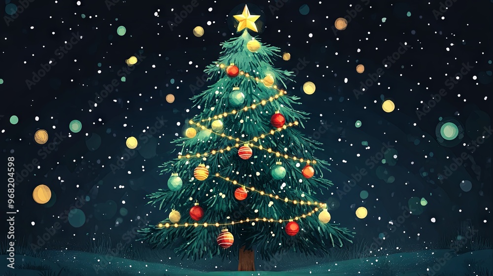 Christmas tree vector Christmas tree vector