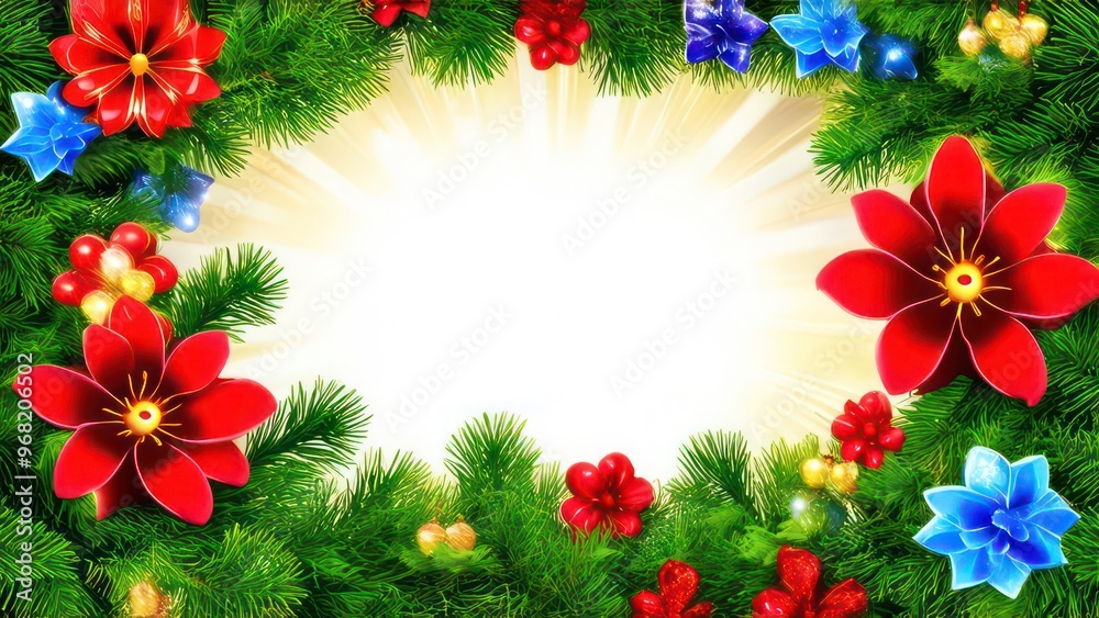 Beautiful light background for a greeting card with festive flowers Beautiful light background for a greeting card with festive flowers