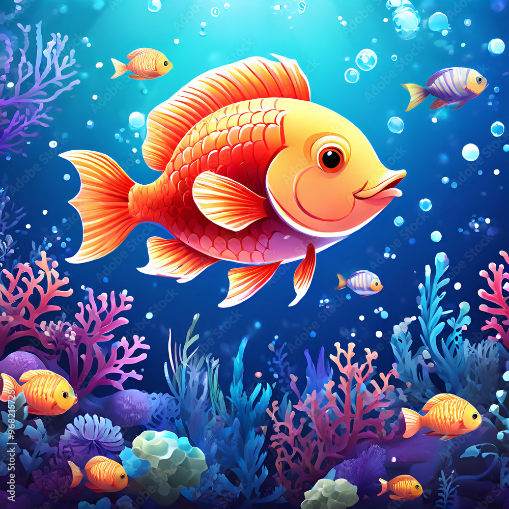 under the sea filled with fish and coral under the sea filled with fish and coral