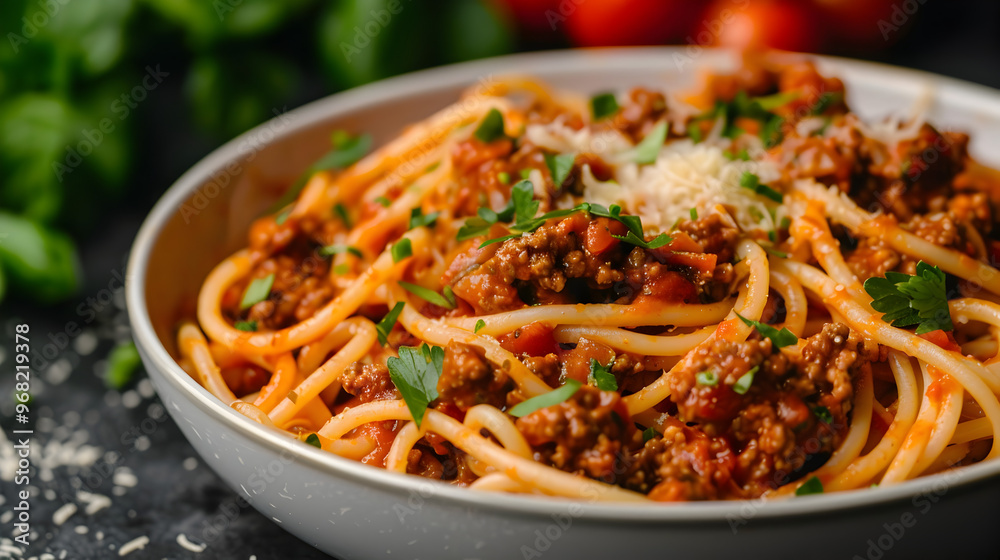Spaghetti Bolognese Modern Rooftop View Full Spaghetti Bolognese Modern Rooftop View Full