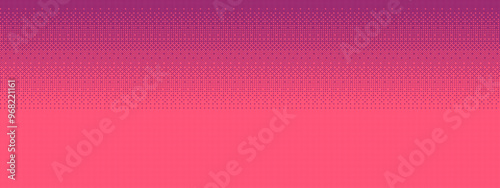 pixel art gradient dithering background, 8 bit retro video game style, pixel pattern, mosaic texture, halftone, vector illustration