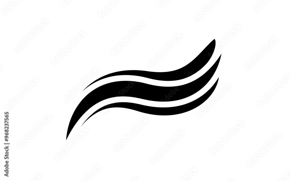 abstrack simple brush unique black vector logo abstrack simple brush unique black vector logo