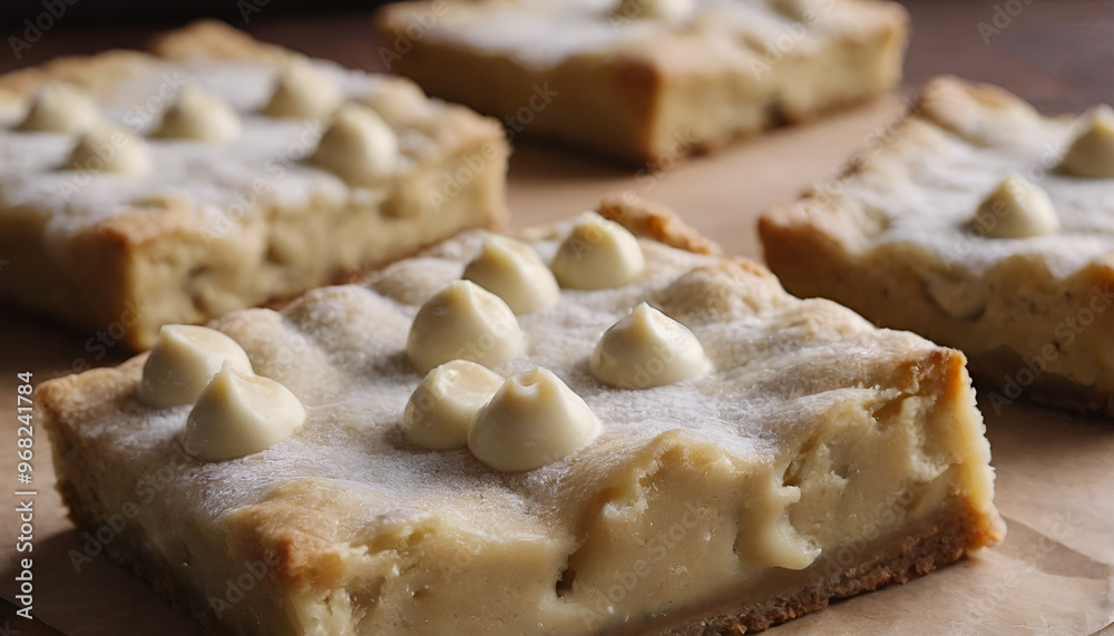 white chocolate chip blondie squares white chocolate chip blondie squares