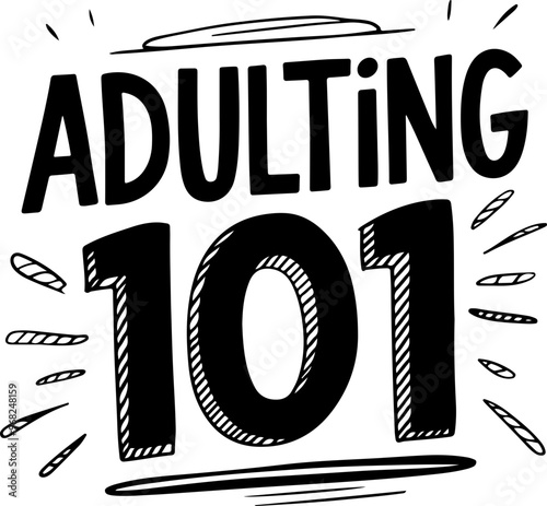 Adulting 101: A Fun Illustrative Guide