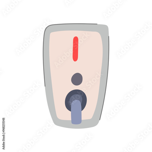 automatic wall soap dispenser cartoon. commercial home, sleek modern, durable plastic automatic wall soap dispenser sign. isolated symbol vector illustration