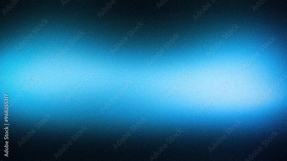 Obraz premium A vibrant 4K blue gradient with smooth transitions and a grainy texture, ideal for wallpapers, banners, and creative digital backgrounds. It evokes a modern, tech-inspired aesthetic