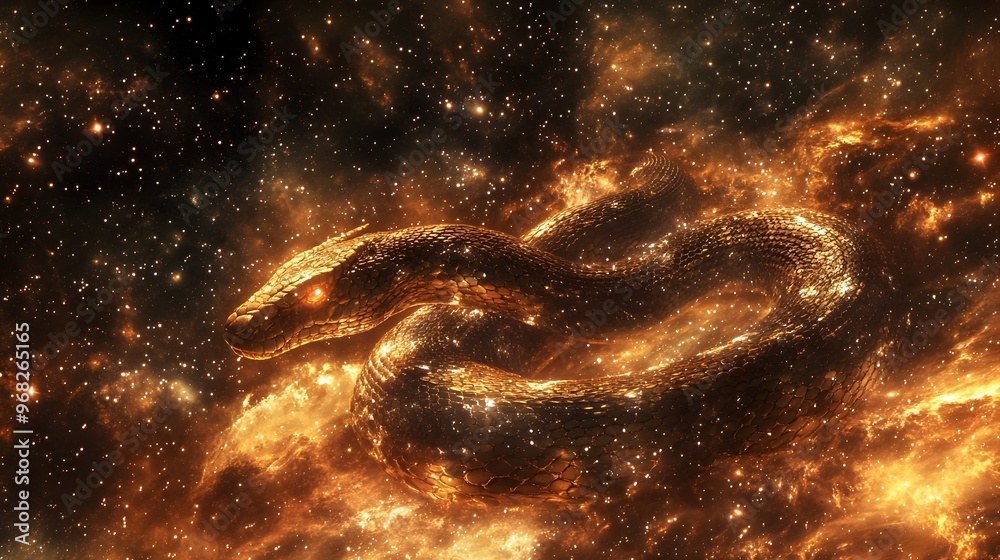 Majestic Cosmic Dragon Unleashing Fiery Blaze in Surreal Celestial Realm Majestic Cosmic Dragon Unleashing Fiery Blaze in Surreal Celestial Realm