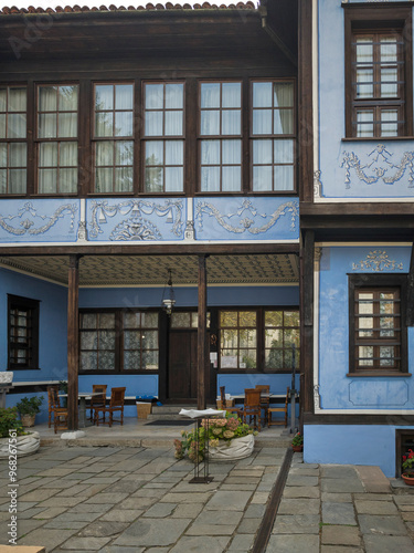 The old town of city of Plovdiv, Bulgaria