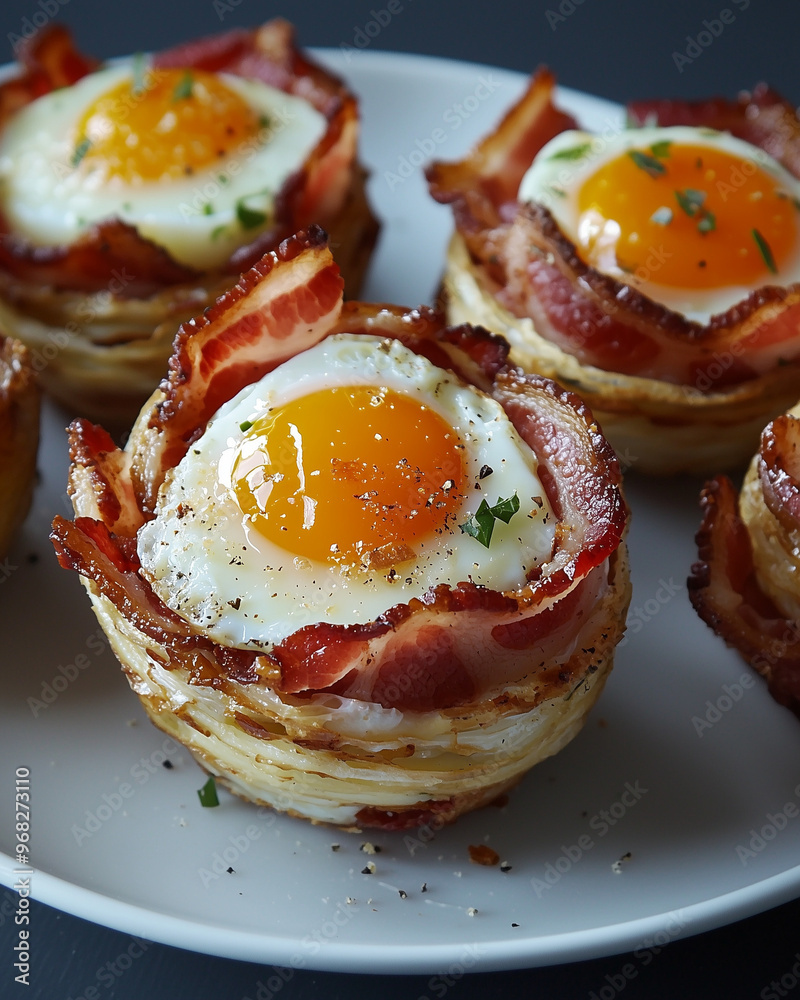 Visually Appealing Egg and Bacon Nests – Mouthwatering Breakfast Visually Appealing Egg and Bacon Nests – Mouthwatering Breakfast
