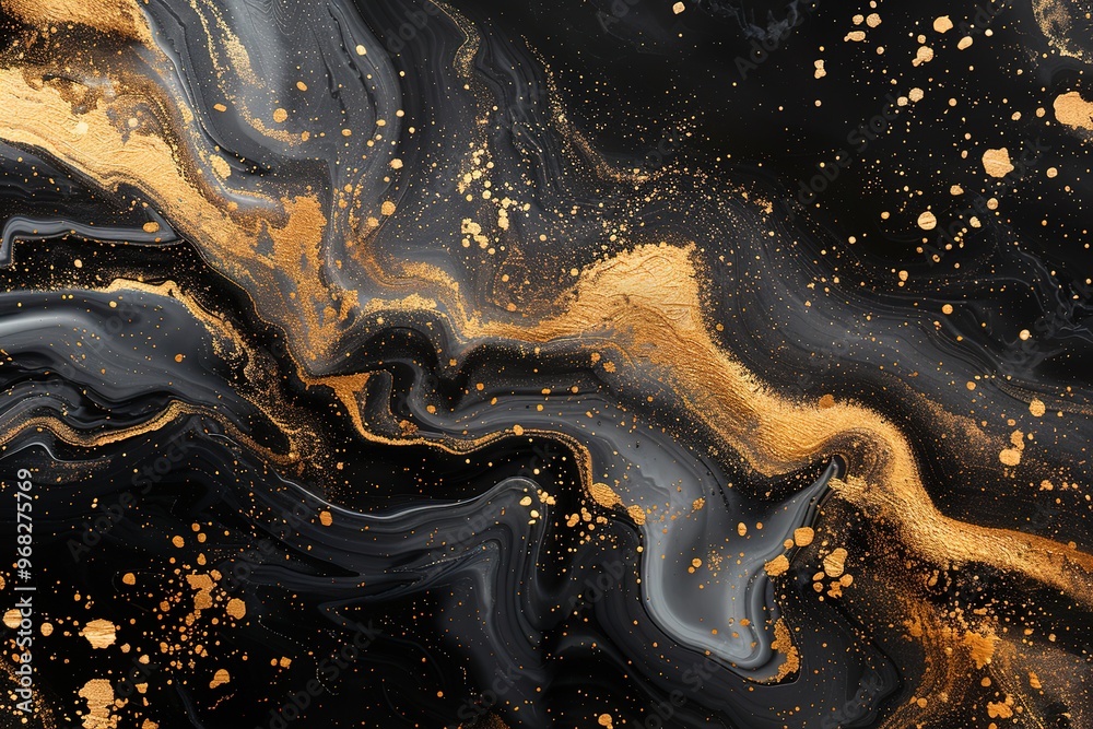 Gold abstract black marble background art paint pattern ink texture watercolor white fluid wall. Abstract liquid gold design luxury wallpaper nature black brush oil modern paper splash painting water Gold abstract black marble background art paint pattern ink texture watercolor white fluid wall. Abstract liquid gold design luxury wallpaper nature black brush oil modern paper splash painting water