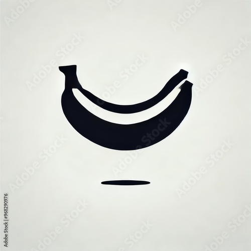 Modern Banana Logo photo