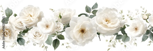 White rose border flower plant petal.White rose border flower plant petal.