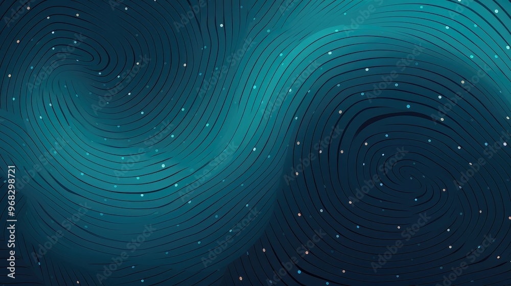 A swirling abstract design in shades of blue and teal, featuring flowing lines and stars, evoking a sense of calm and movement. A swirling abstract design in shades of blue and teal, featuring flowing lines and stars, evoking a sense of calm and movement.