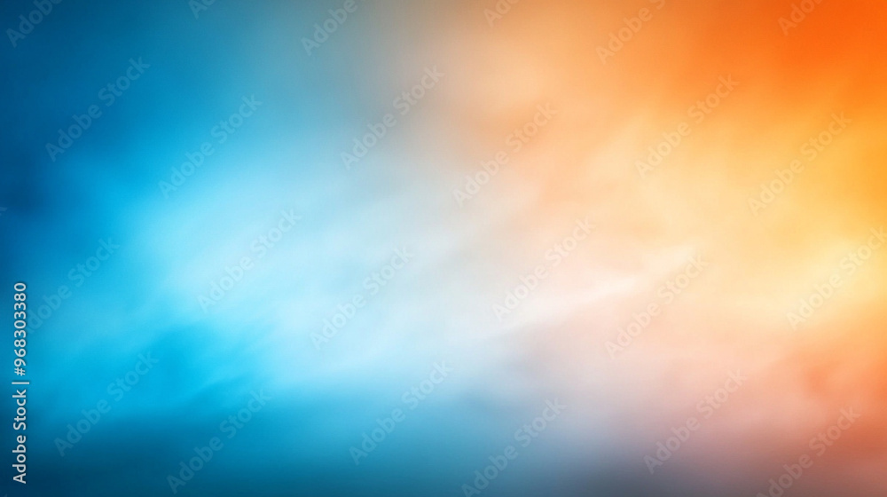 Abstract blur of orange and blue gradient background, evoking a sense of calm and creativity. Ideal for conveying energy, transformation, and artistic inspiration Abstract blur of orange and blue gradient background, evoking a sense of calm and creativity. Ideal for conveying energy, transformation, and artistic inspiration
