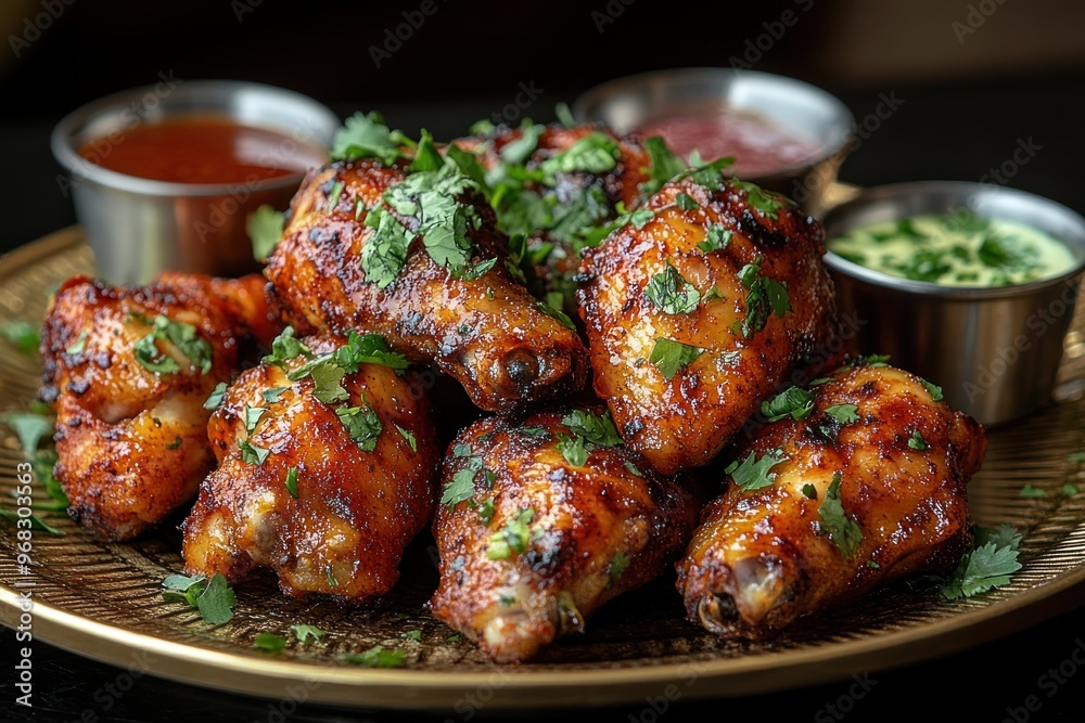 Spicy, Crispy Chicken Wings Spicy, Crispy Chicken Wings