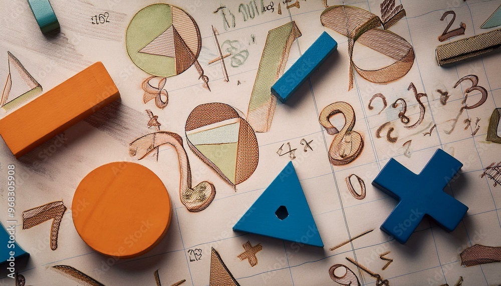 mathematics symbols on paper background representing learning concept. mathematics symbols on paper background representing learning concept.