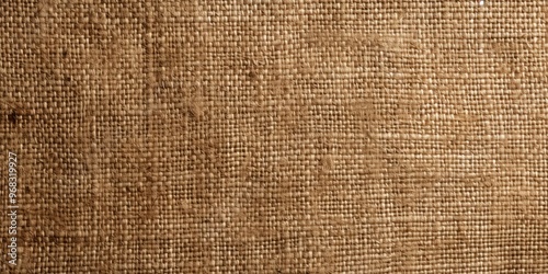 Close-up of woven burlap texture