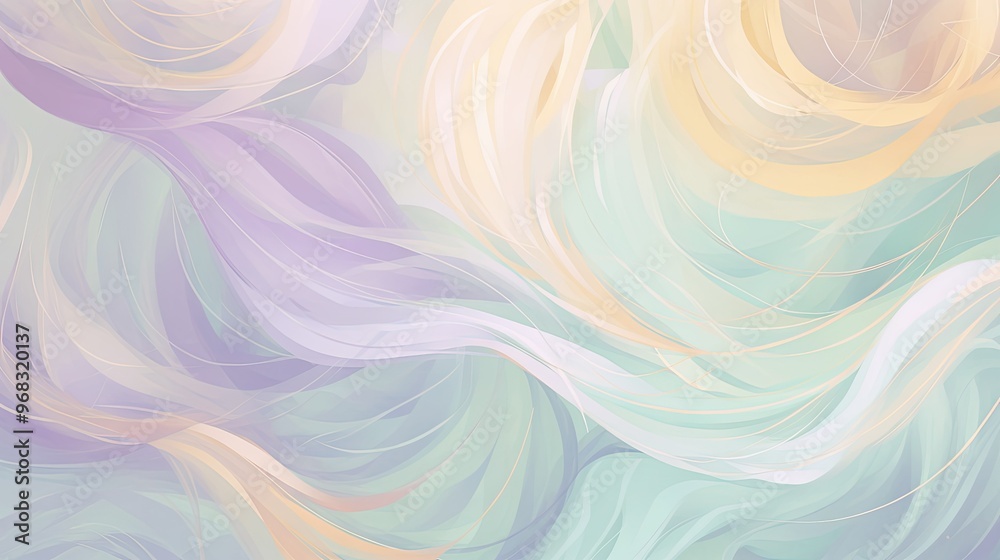 Abstract pastel swirls Abstract pastel swirls