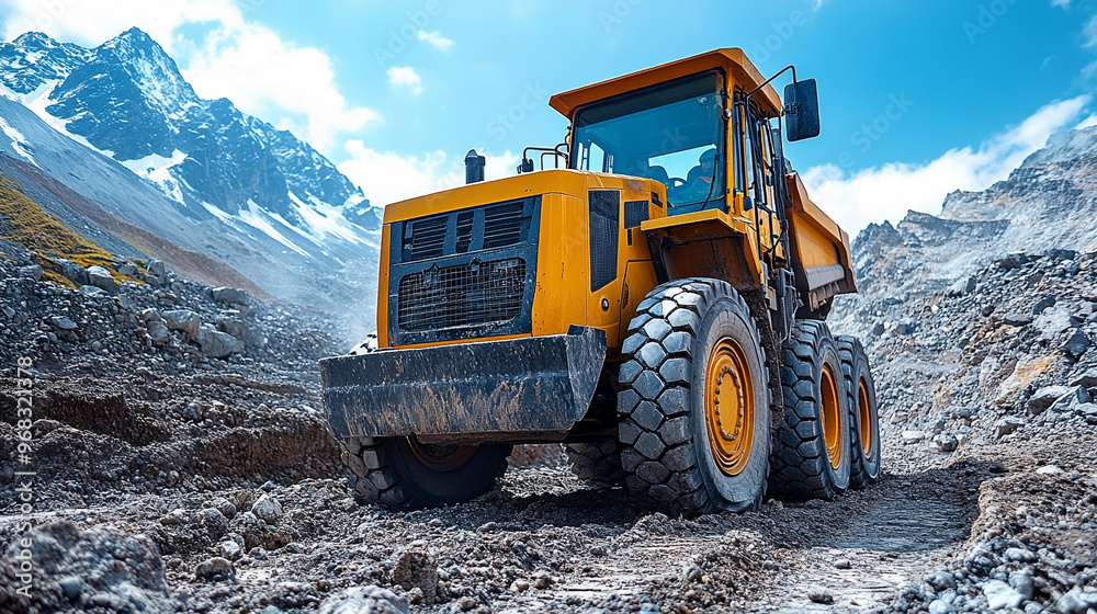 gold mining operation in a remote location, showcasing heavy machinery, workers, and natural surroundings. It highlights the extraction process and the industry's impact on the environment and economy gold mining operation in a remote location, showcasing heavy machinery, workers, and natural surroundings. It highlights the extraction process and the industry's impact on the environment and economy