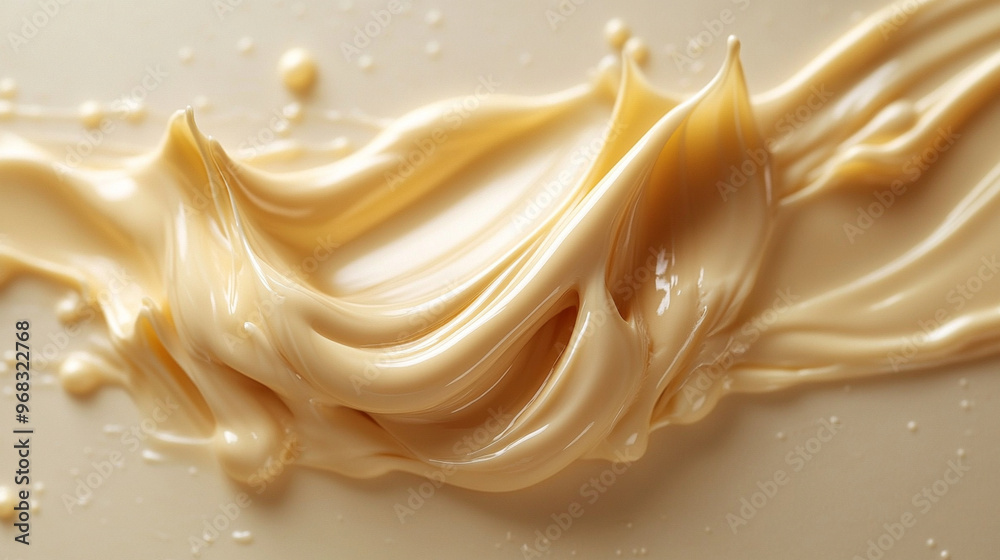 liquid foundation makeup cream, showcasing smooth, creamy texture in warm tones. Ideal for beauty and cosmetic themes, emphasizing flawless skin, luxury, and makeup application liquid foundation makeup cream, showcasing smooth, creamy texture in warm tones. Ideal for beauty and cosmetic themes, emphasizing flawless skin, luxury, and makeup application
