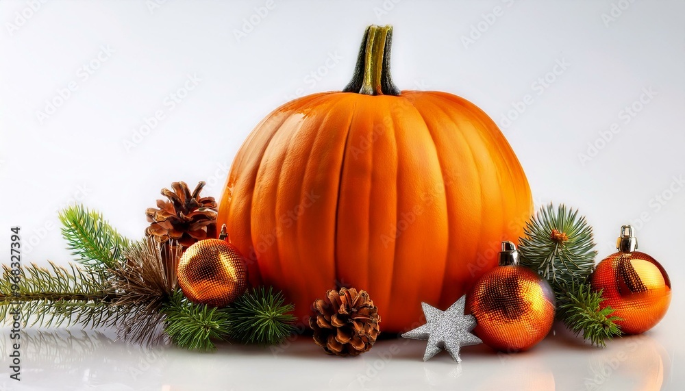 pumpkin chirstmas white background pumpkin chirstmas white background