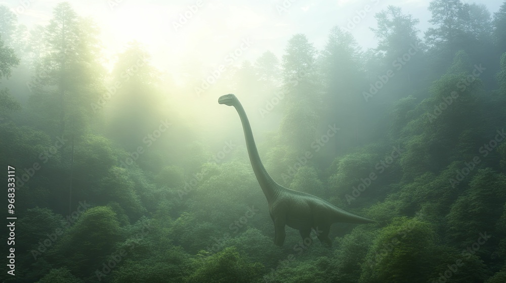 Tallest Dinosaurs Reaching for Treasures in Ancient Forests Tallest Dinosaurs Reaching for Treasures in Ancient Forests
