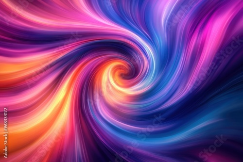 A mesmerizing swirl of vibrant colors creates a dynamic and captivating abstract background for creative projects.