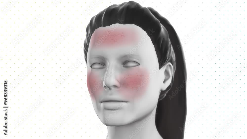 Redness on the face. Skin care. Cream. Medicine. Redness on the face. Skin care. Cream. Medicine.