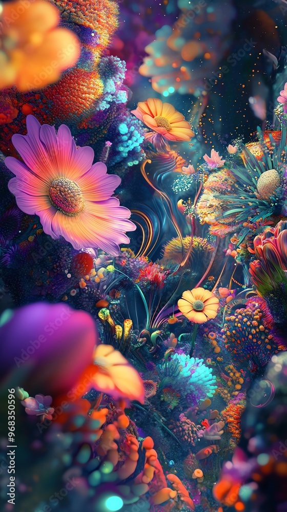 A vibrant A vibrant