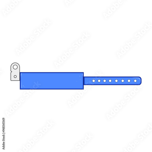 epilepsy medical bracelet cartoon. hedisease contact, information personalized, engraved silicone epilepsy medical bracelet sign. isolated symbol vector illustration