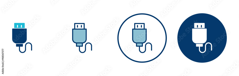 Usb icon vector isolated on white background. Flash disk icon vector Usb icon vector isolated on white background. Flash disk icon vector