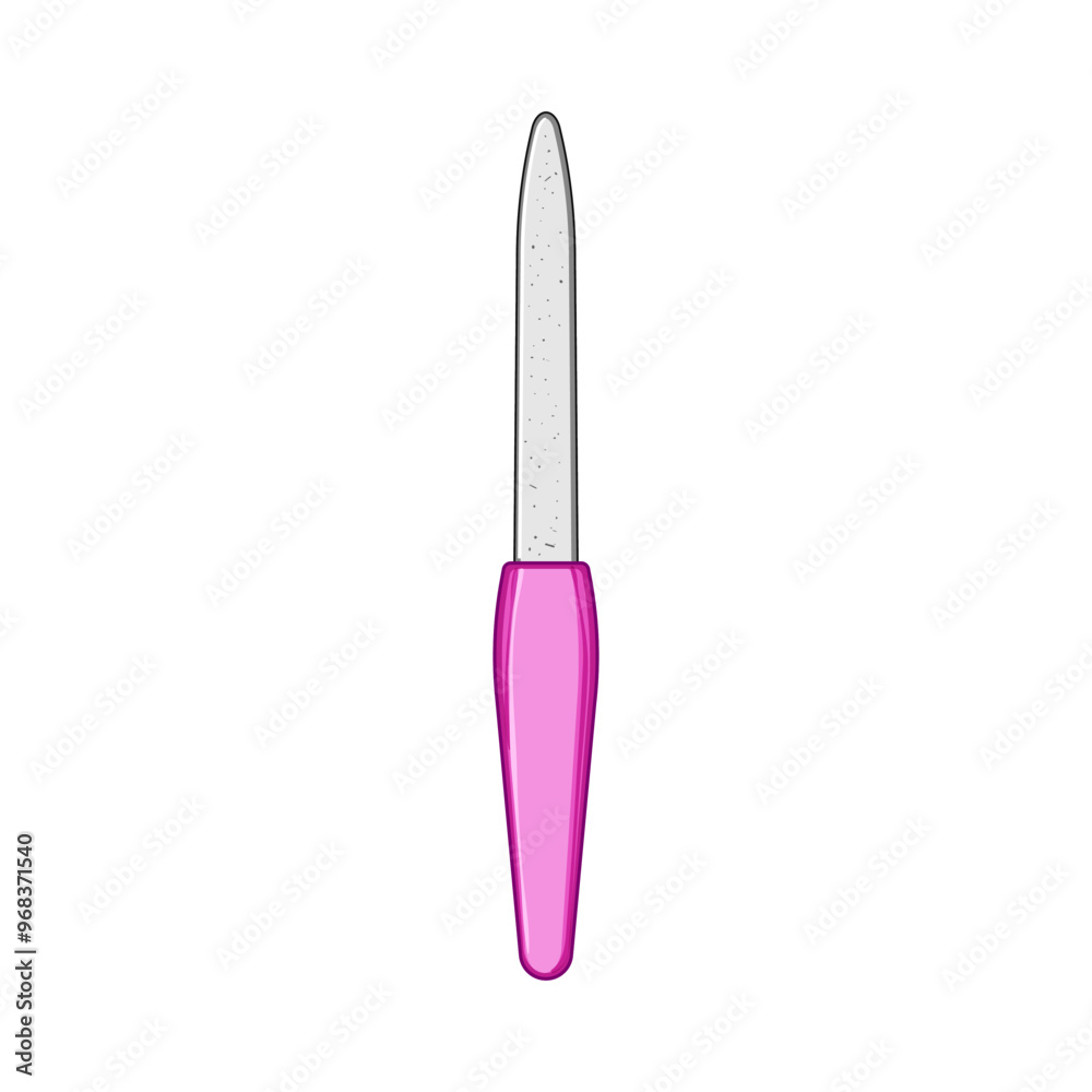 buffer nail file cartoon. shape polish, care tool, salon beauty buffer nail file sign. isolated symbol vector illustration buffer nail file cartoon. shape polish, care tool, salon beauty buffer nail file sign. isolated symbol vector illustration
