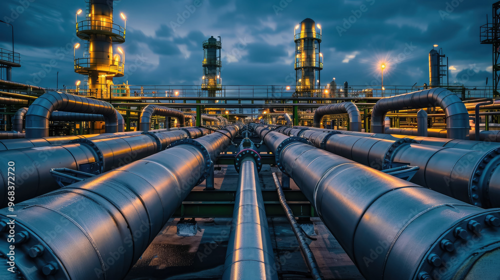 gas pipeline pipes, large industrial petrol station, heating, gas transmission over distance, water supply, equipment, technology, engineering, oil, chemistry gas pipeline pipes, large industrial petrol station, heating, gas transmission over distance, water supply, equipment, technology, engineering, oil, chemistry