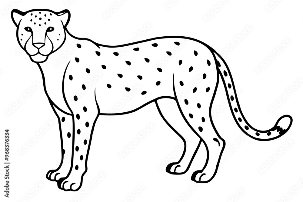 cheetah silhouette, cheetah line art vector illustration, leopard black silhouette vector
cheetah silhouette, cheetah line art vector illustration, leopard black silhouette vector