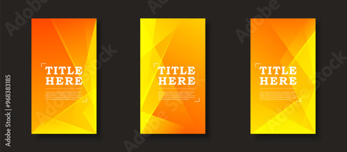 creative story background.orange nad yellow gradations.colorful.slash effect geometric.modernbackground.trendy.vector.eps 10